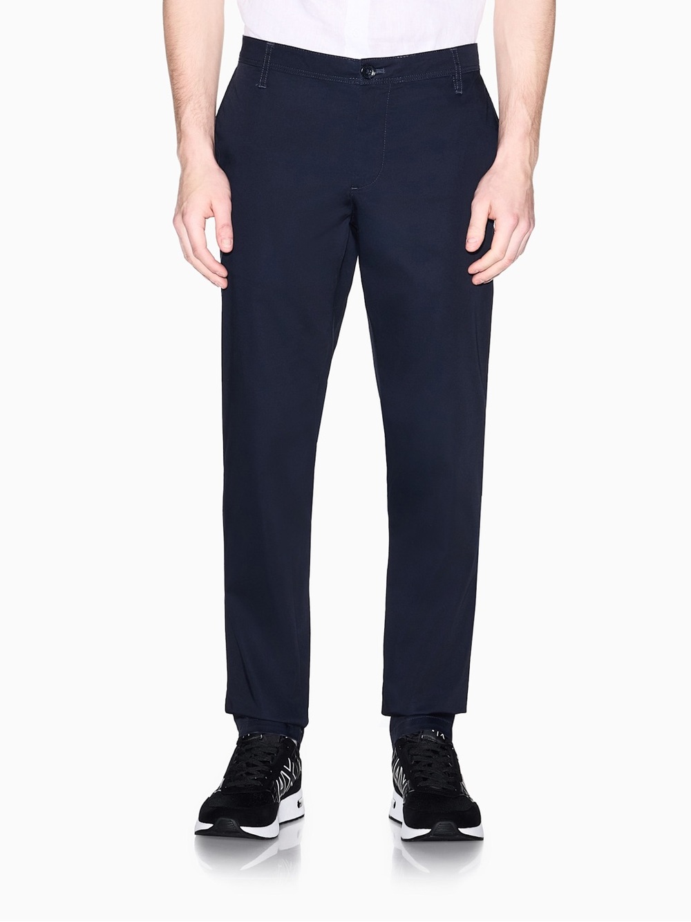 Armani Exchange Men's Dark Navy Chinos